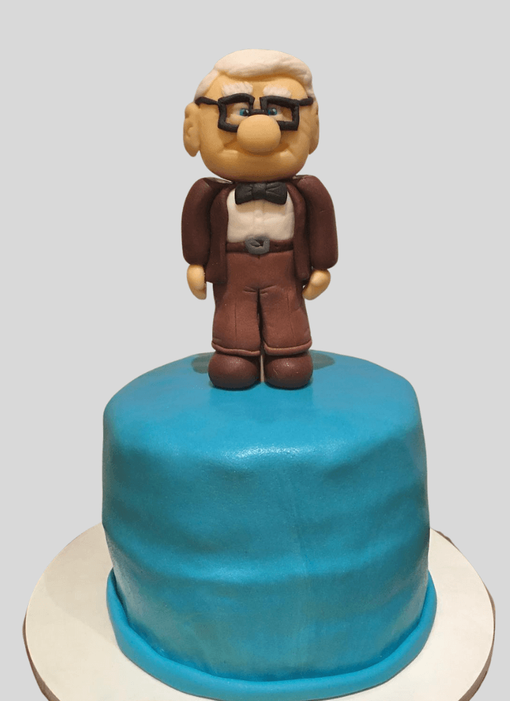 Cute Carl Fredricksen Cake
