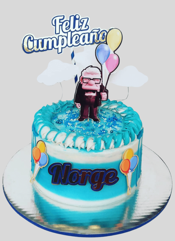 Dazzling Carl Fredricksen Cake