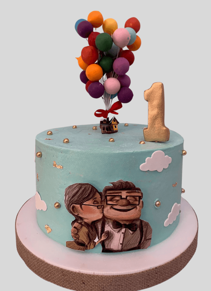 Delicate Carl Fredricksen Cake
