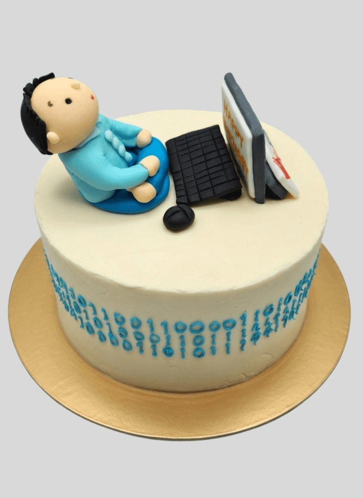Alluring Computer Cake