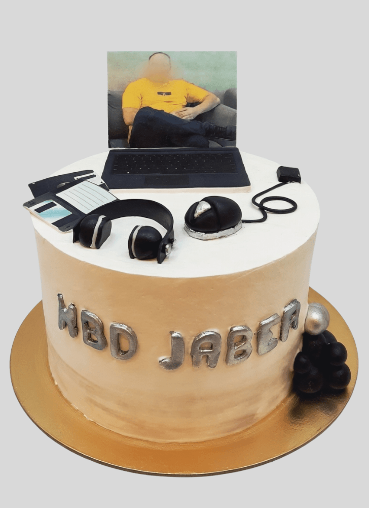 Angelic Computer Cake