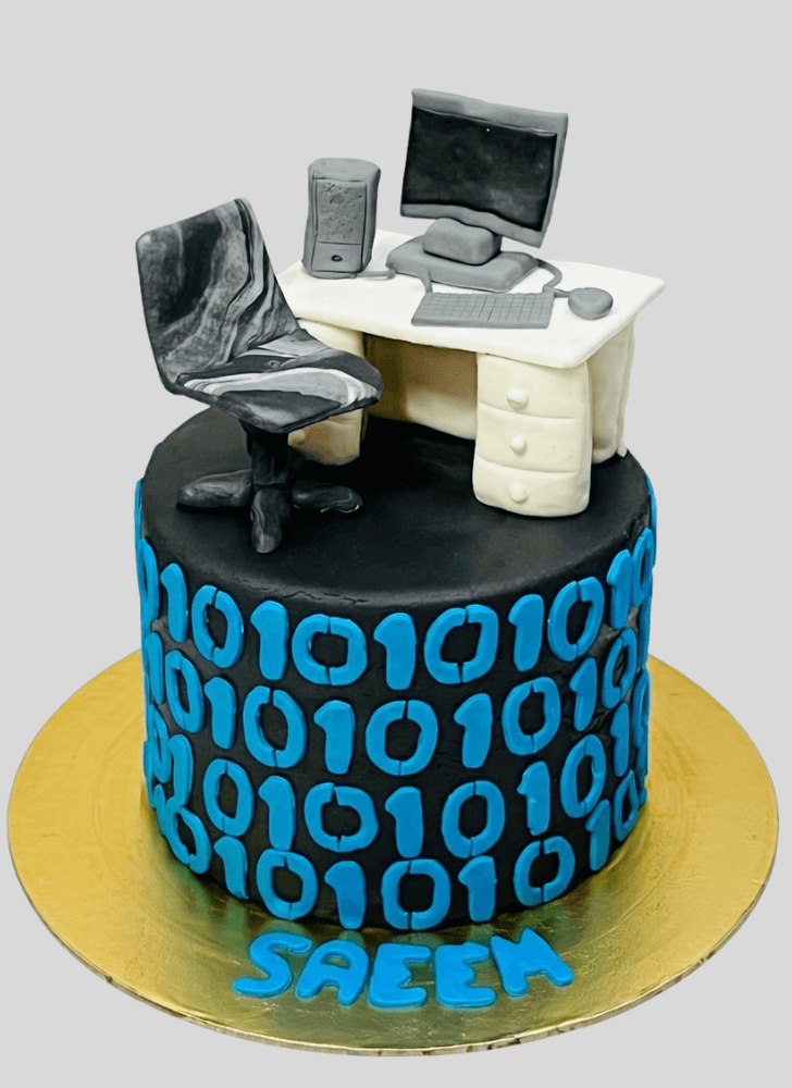 Delightful Computer Cake
