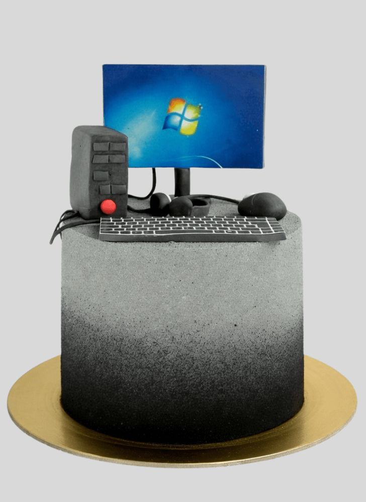 Exquisite Computer Cake