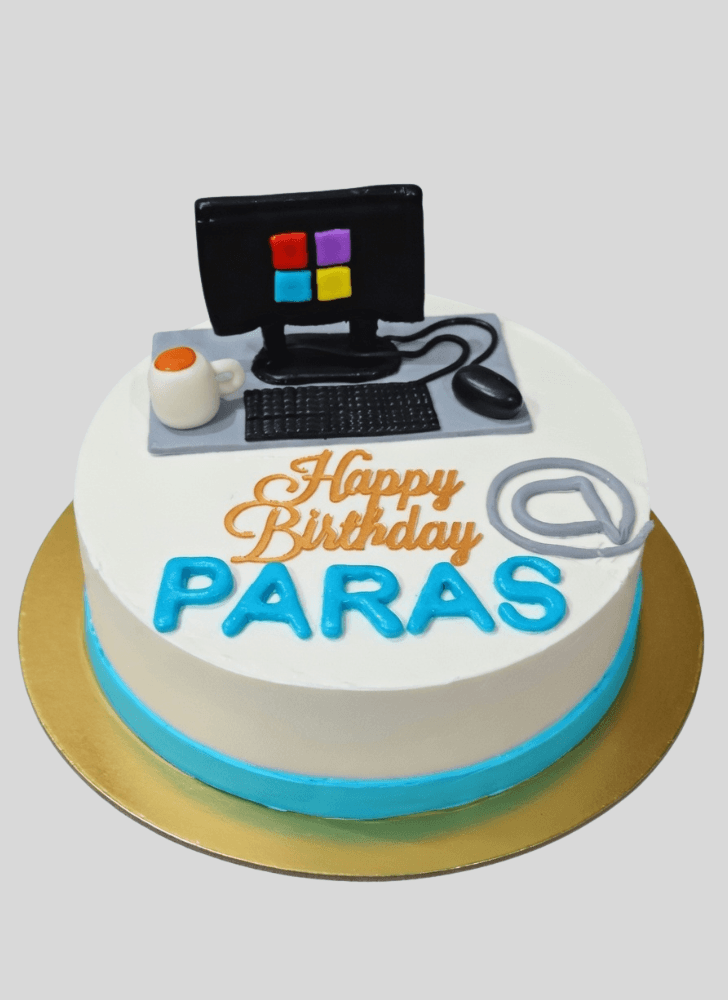 Mesmeric Computer Cake
