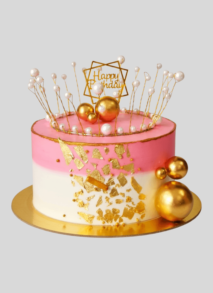 Alluring Crown Cake