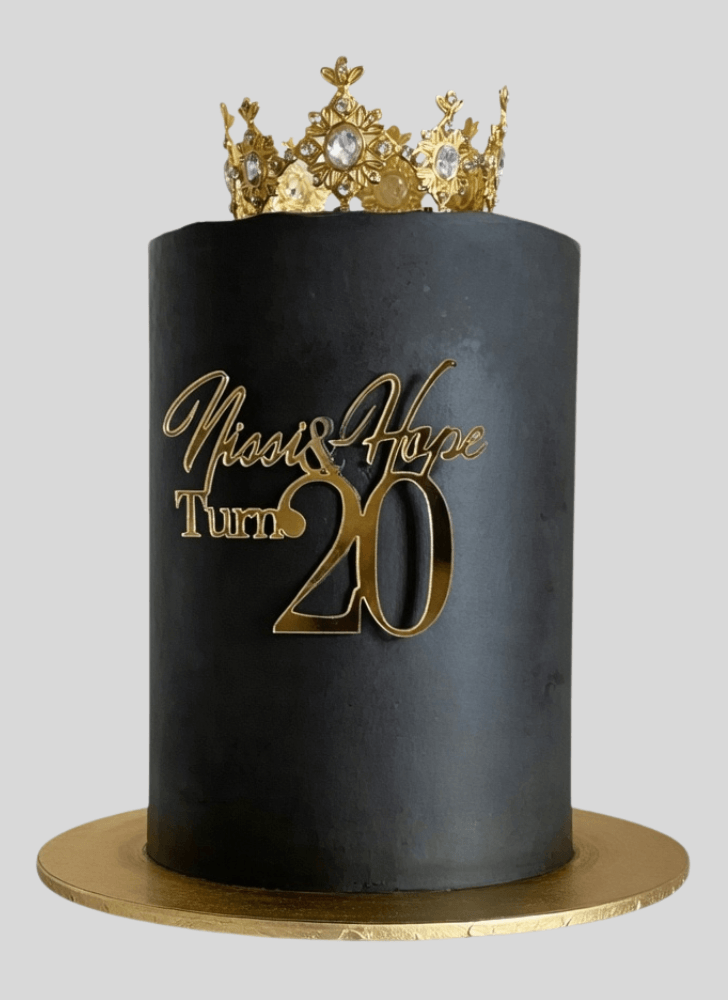 Appealing Crown Cake