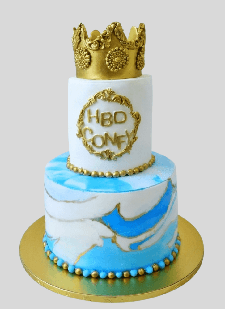 Bewitching Crown Cake