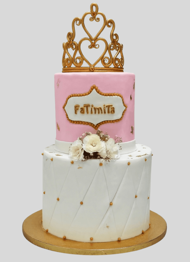 Graceful Crown Cake