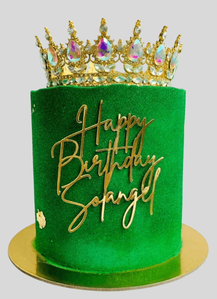 Resplendent Crown Cake