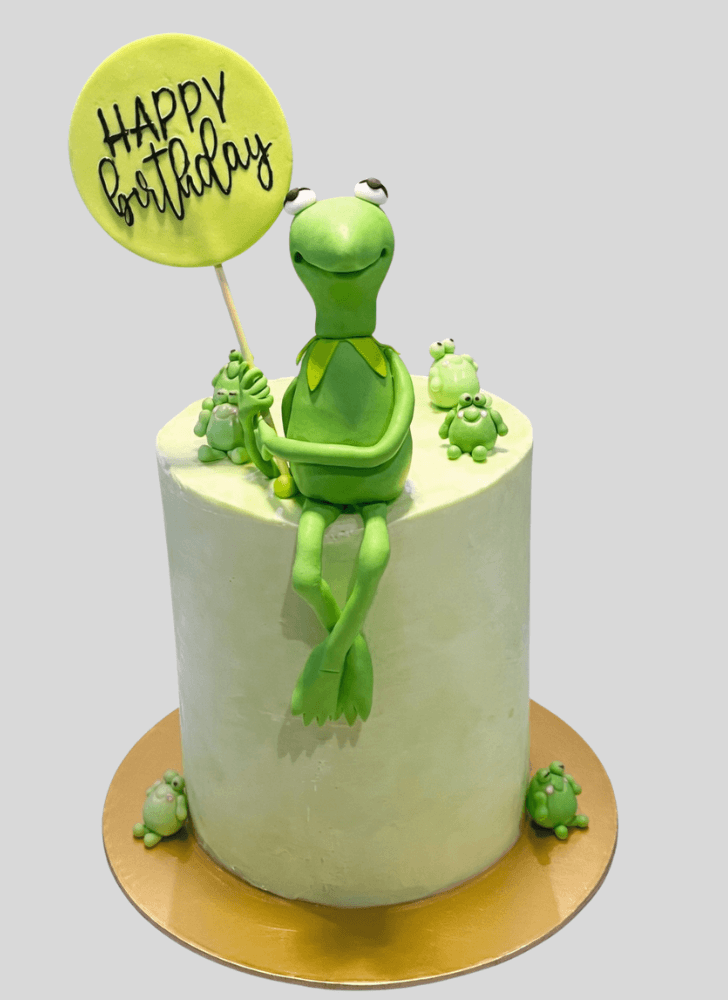 Alluring Kermit The Frog Cake