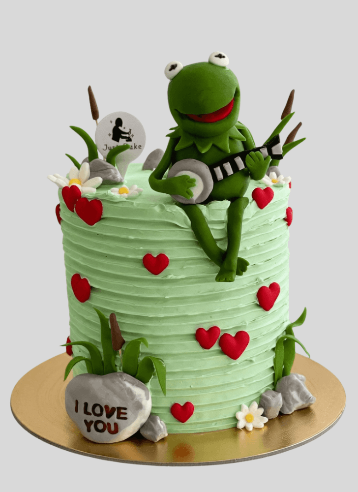 Bewitching Kermit The Frog Cake