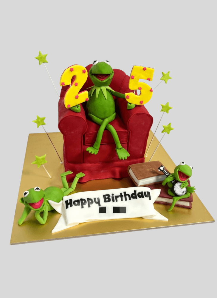 Excellent Kermit The Frog Cake