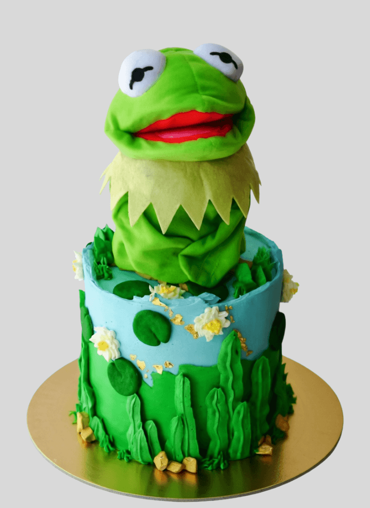 Radiant Kermit The Frog Cake
