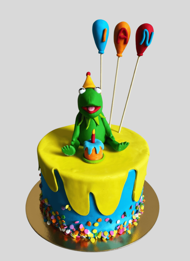 Stunning Kermit The Frog Cake