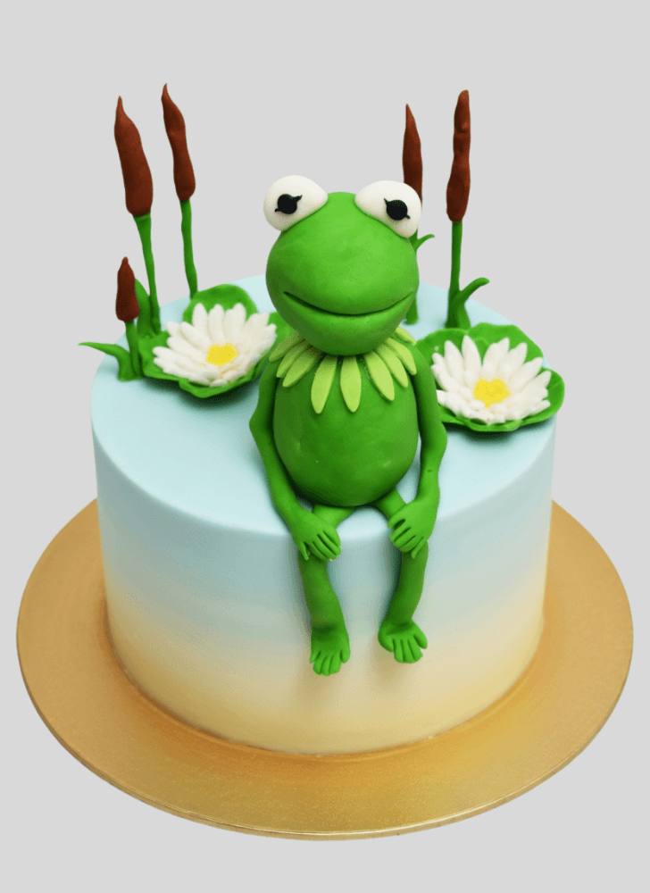 Superb Kermit The Frog Cake