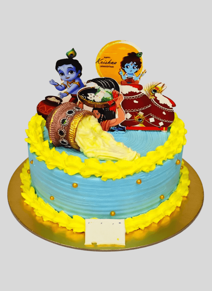 Beauteous Little Krishna Cake
