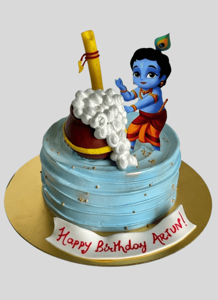 Classy Little Krishna Cake