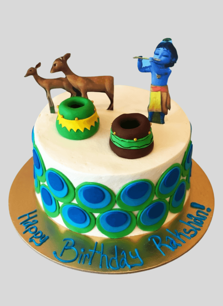 Divine Little Krishna Cake