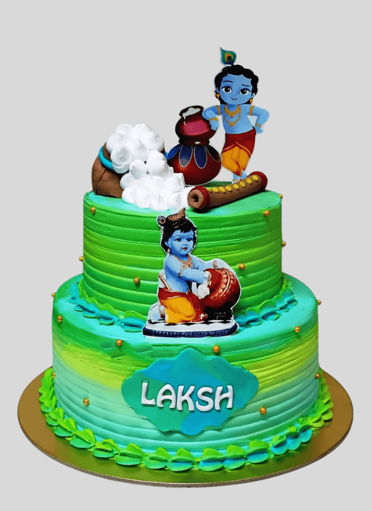 Excellent Little Krishna Cake