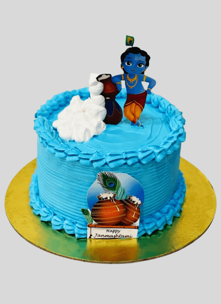 Handsome Little Krishna Cake