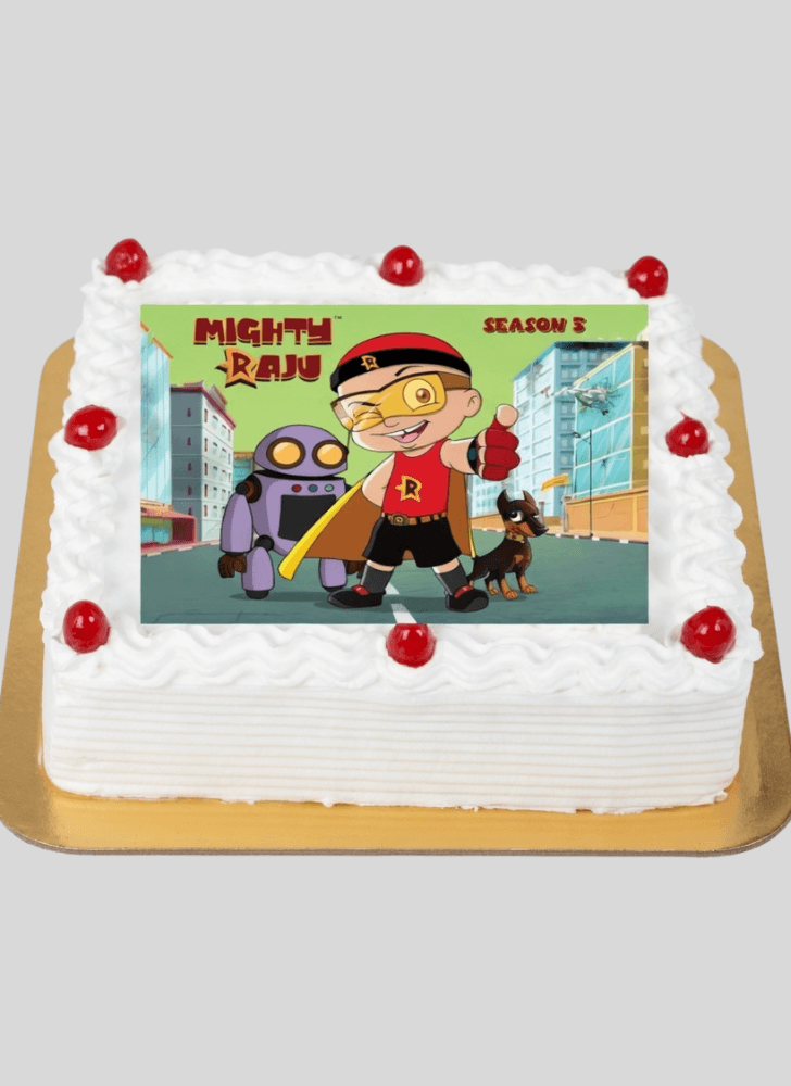 Adorable Mighty Raju Cake