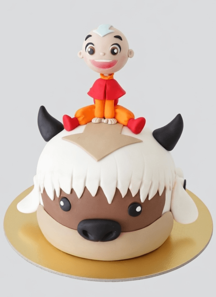 Beauteous Aang Cake