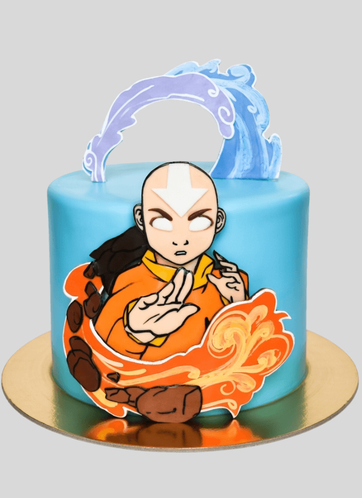 Captivating Aang Cake