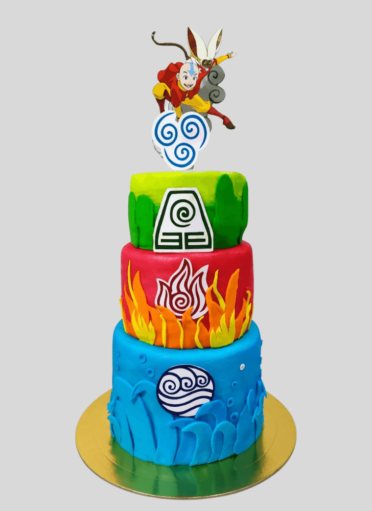 Cute Aang Cake