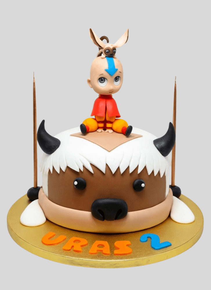 Delicate Aang Cake