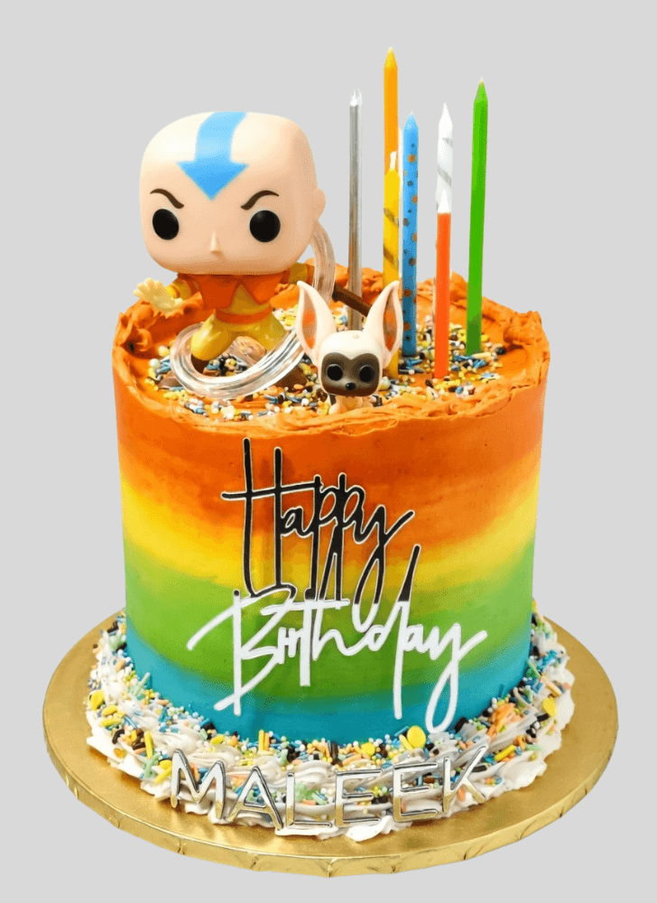 Elegant Aang Cake