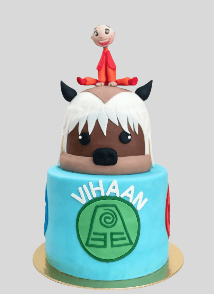 Exquisite Aang Cake