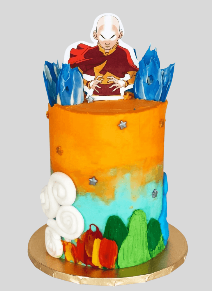 Fair Aang Cake