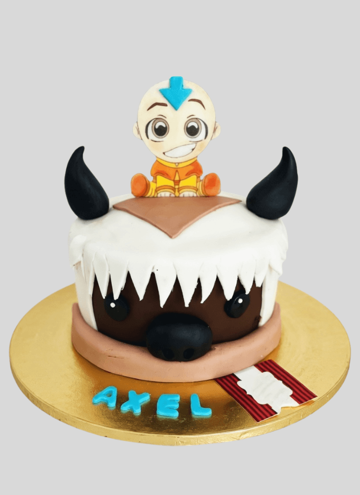 Fascinating Aang Cake