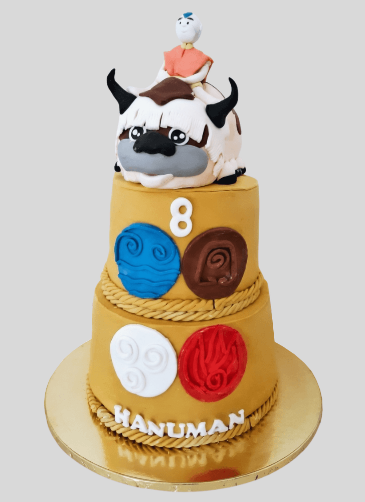 Good Looking Aang Cake