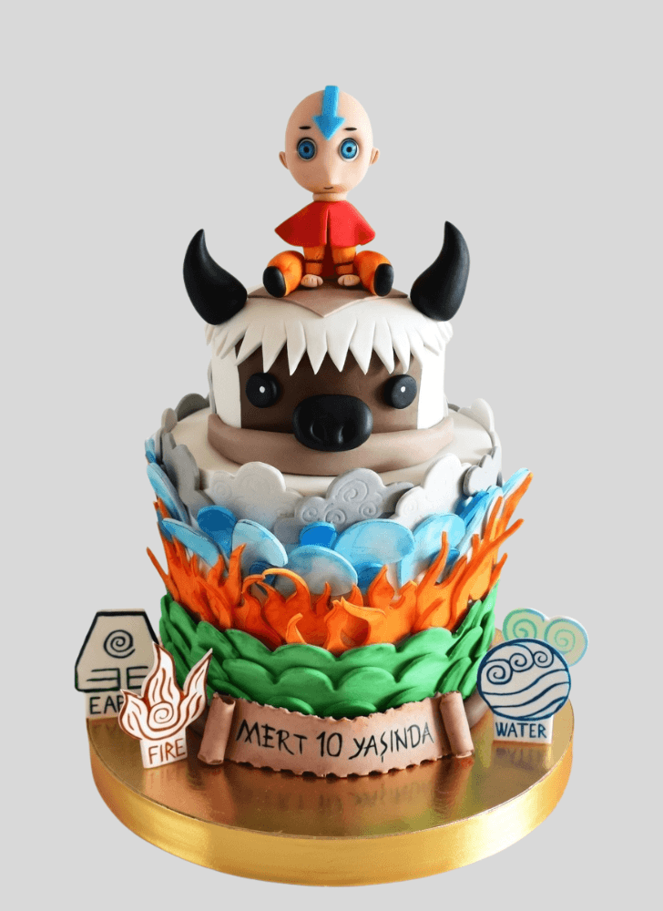 Marvelous Aang Cake