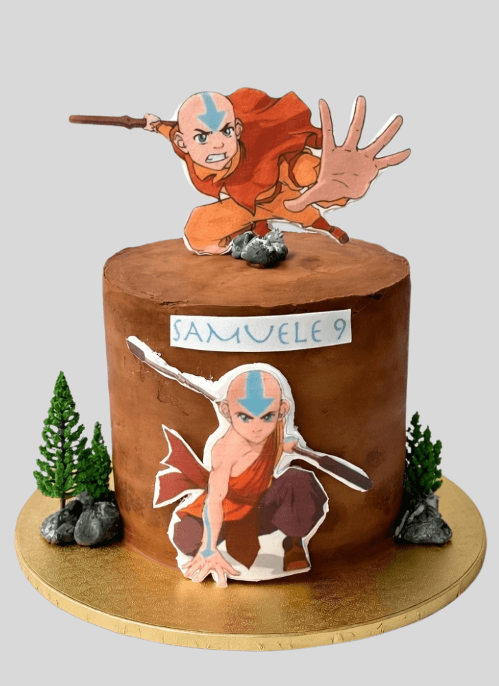 Mesmeric Aang Cake