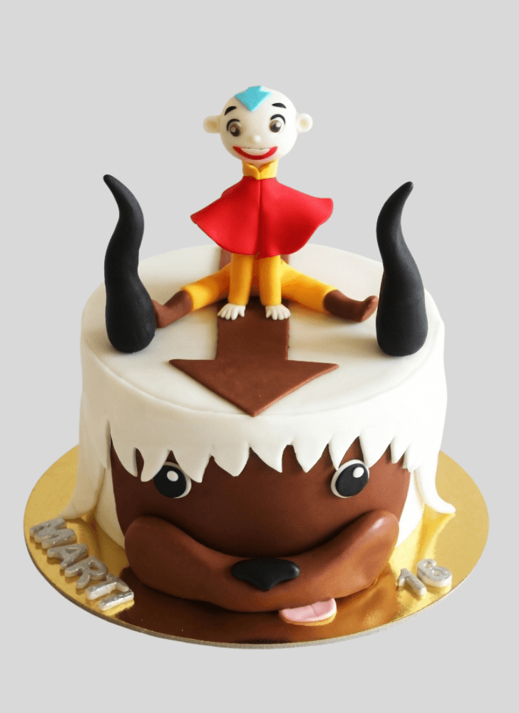 Pretty Aang Cake
