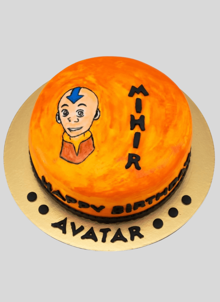 Slightly Aang Cake
