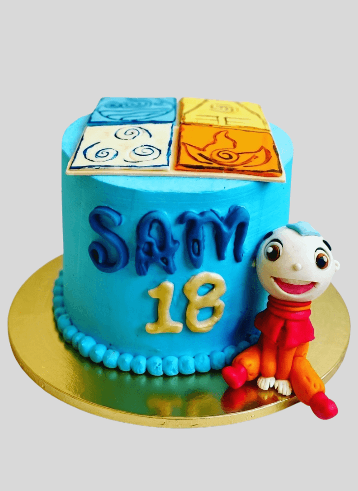Wonderful Aang Cake Design