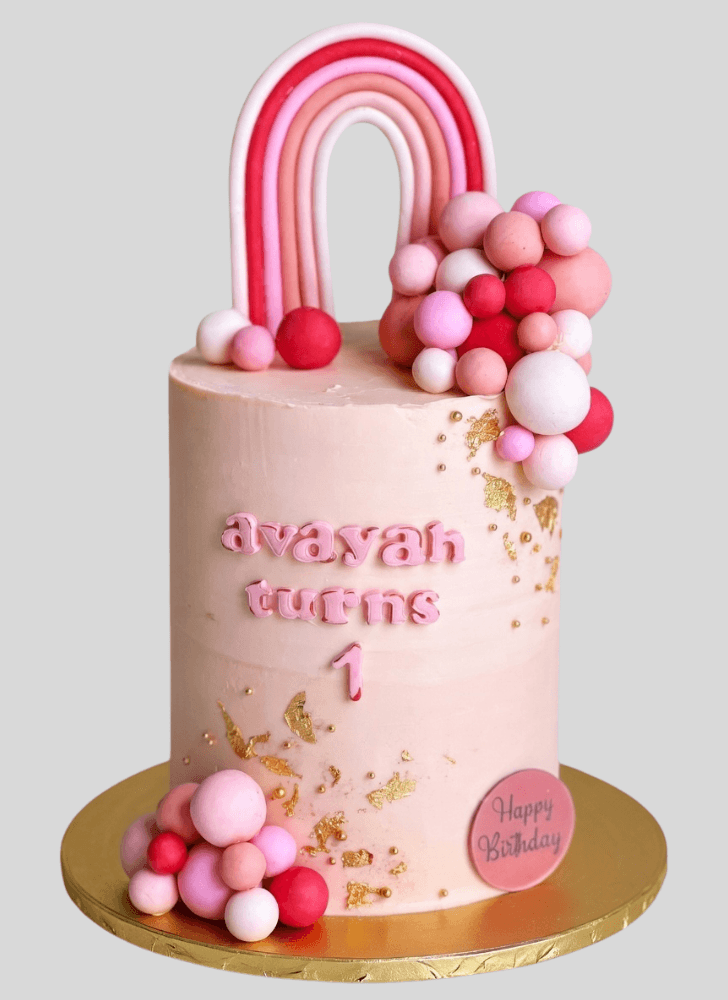 Angelic Bubbles Cake