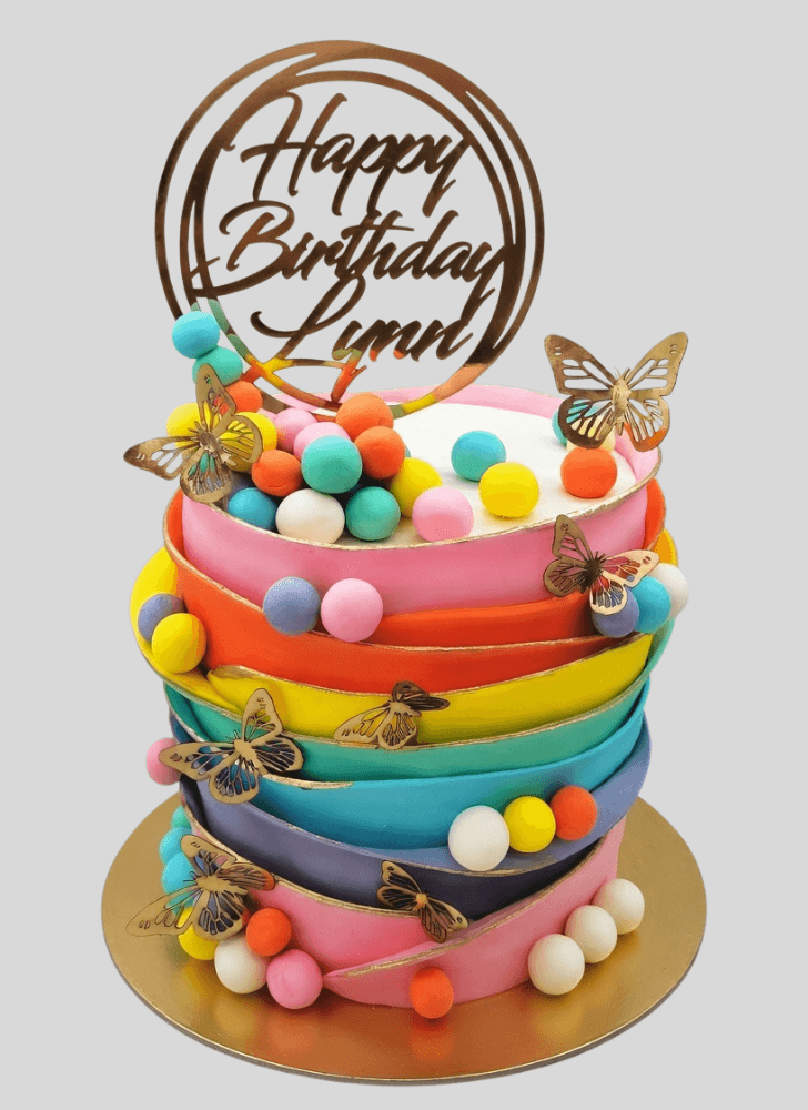 Appealing Bubbles Cake