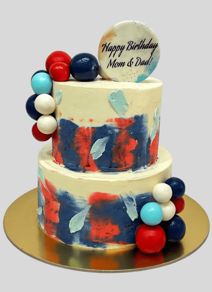 Captivating Bubbles Cake