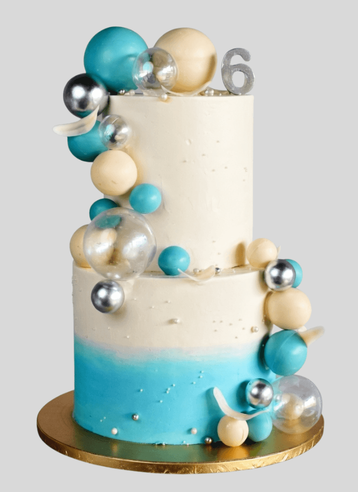 Dazzling Bubbles Cake