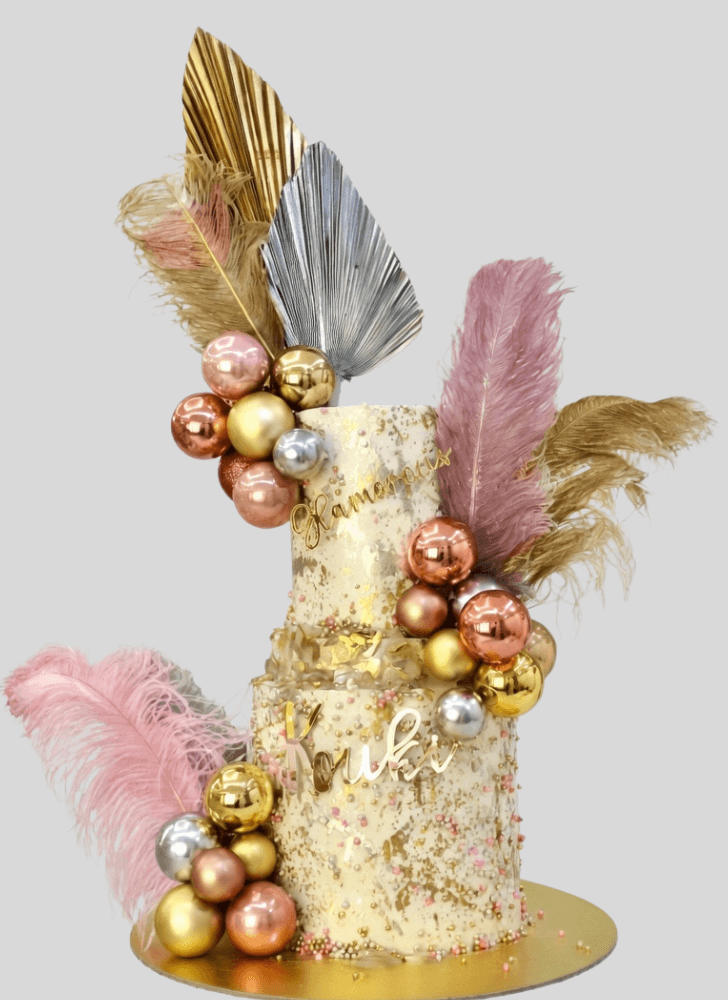 Delicate Bubbles Cake