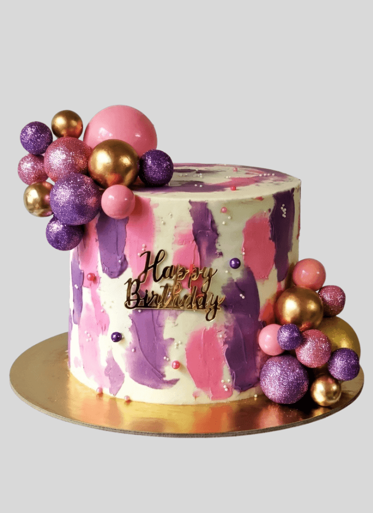 Elegant Bubbles Cake