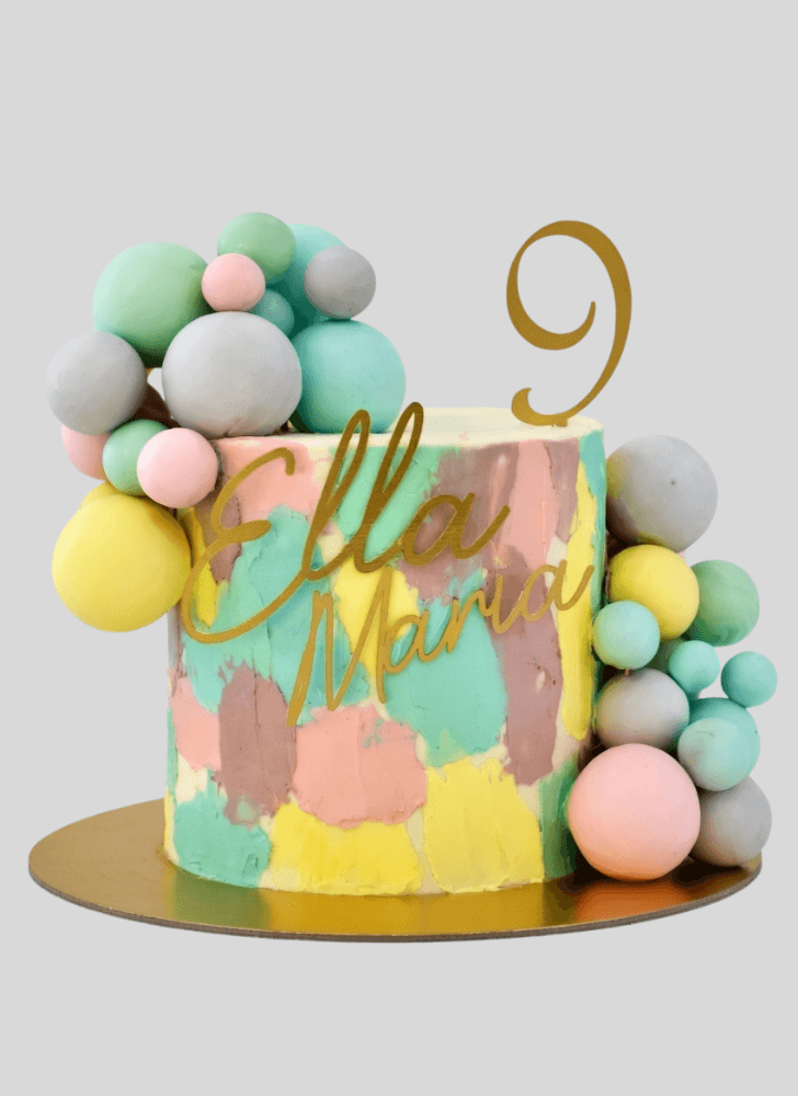 Exquisite Bubbles Cake