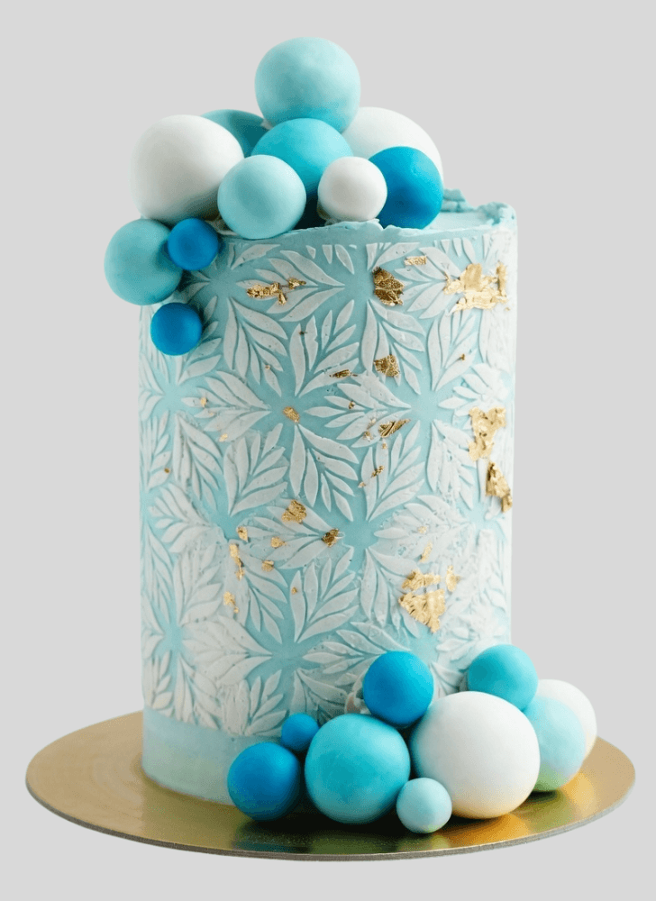 Graceful Bubbles Cake