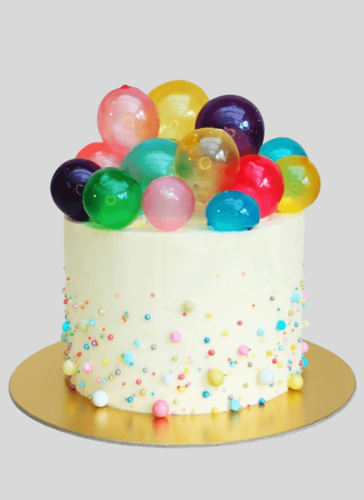 Pretty Bubbles Cake