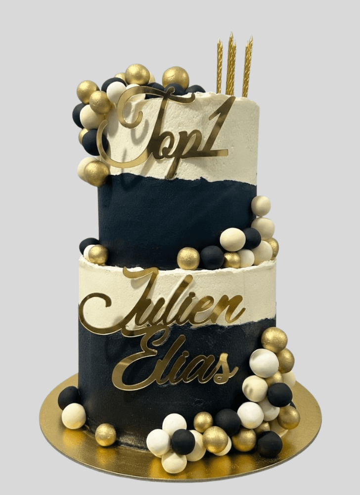 Radiant Bubbles Cake