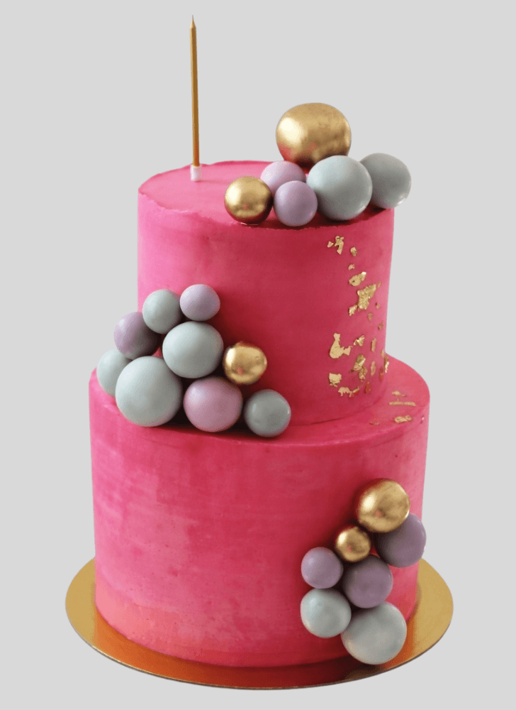 Resplendent Bubbles Cake